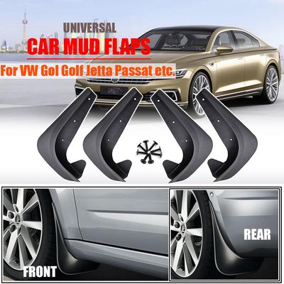 Σετ Universal Mud Flap Mud-flaps Mudflaps για VW Golf Polo Passat Jetta BORA Splash Guards Φτερό τροχού εμπρός πίσω