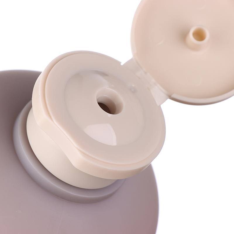 Green Grey Refillable Bottle Filp Lid Empty Plastic Hand Sanitizer Shampoo Lotion Bottles Cosmetic Cream Jars Travel Essentials