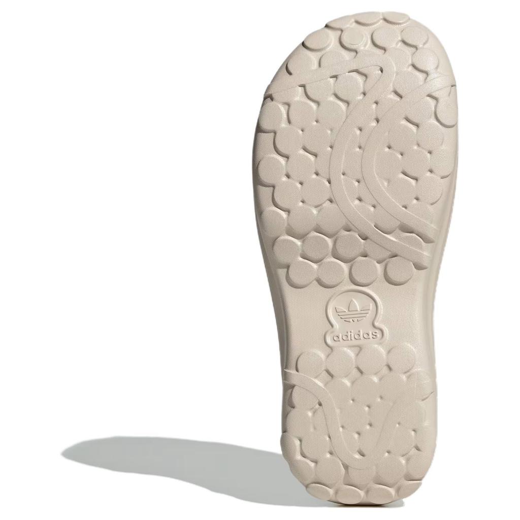 adidas Womens Adifom Stan Smith Slide 'Wonder White' (women's sizes) Wonder White / Wonder White / Alumina Slide Slippers JR6297