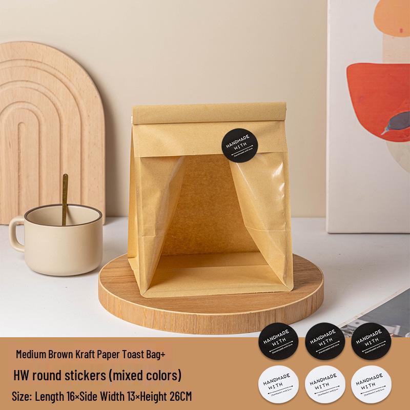 450g Self-Sealing Bread Bags for Sliced Toast & Croissants