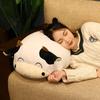 Cute Soft Cute Fat Cow Doll Square Simulation Black And White Cow Cloth Doll Bed Sleeping Doll Throw Pillow