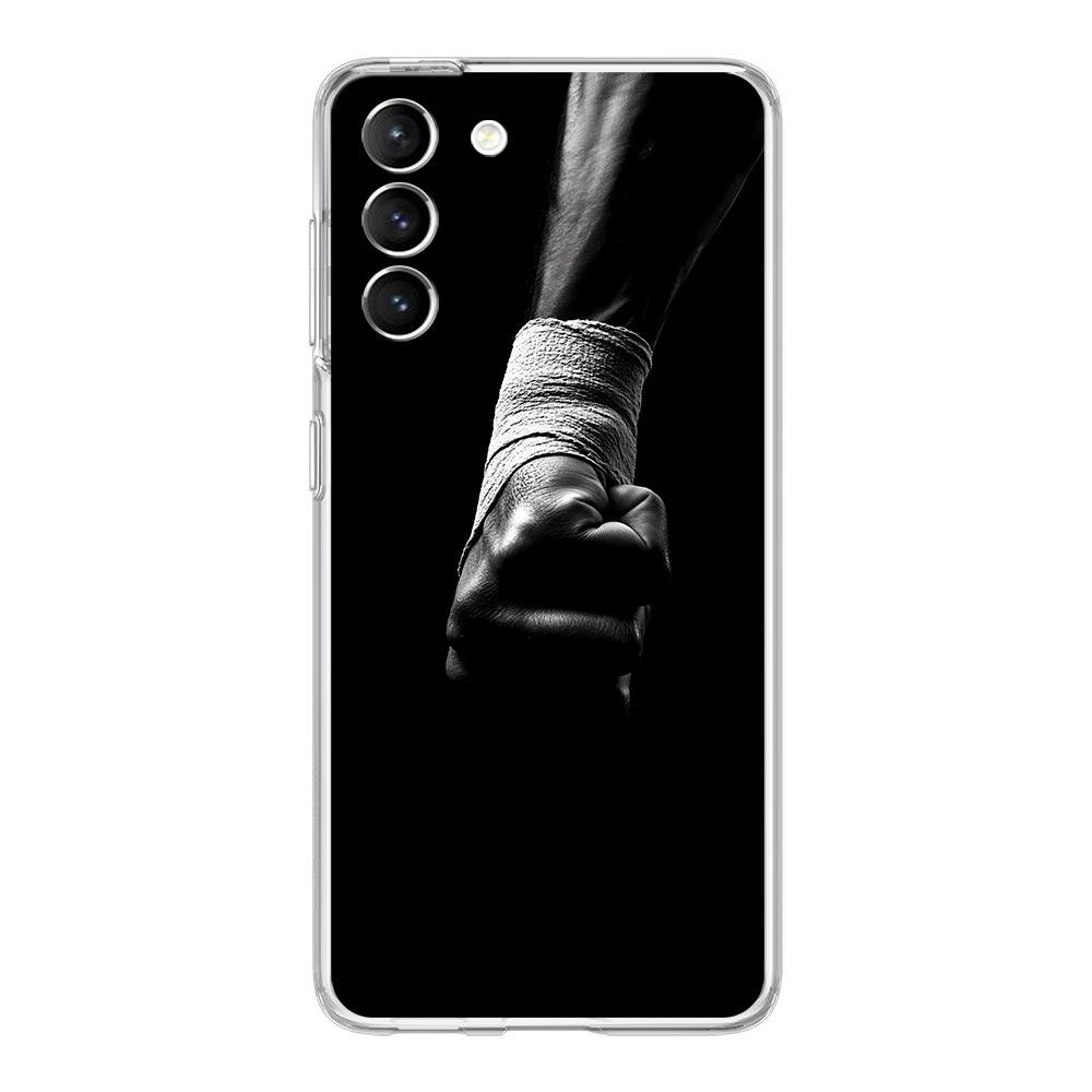 Phone Case For Samsung Galaxy S25 Edge S24 S23 FE S22 Ultra S20 S21 5G S10 Plus S10E Soft Clear Cover Boxing Champion Themed
