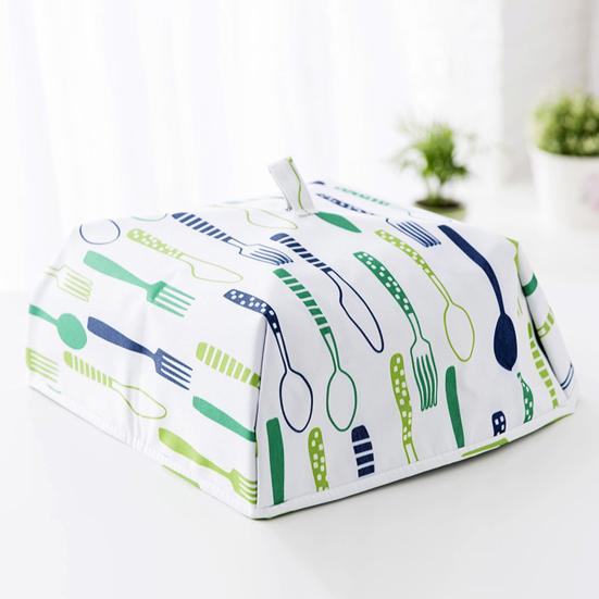 Food Insulation Cover Aluminum Foil Dish Cover Foldable Dining Table