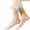 Women's Summer Thin Breathable Invisible Anti Hook Wire Wear Non Slip Tube Silk Socks