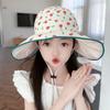 Bowknot Flower Bucket Cap Korean Style Children's Fisherman Hat Baby Shading Hat  Spring/Summer