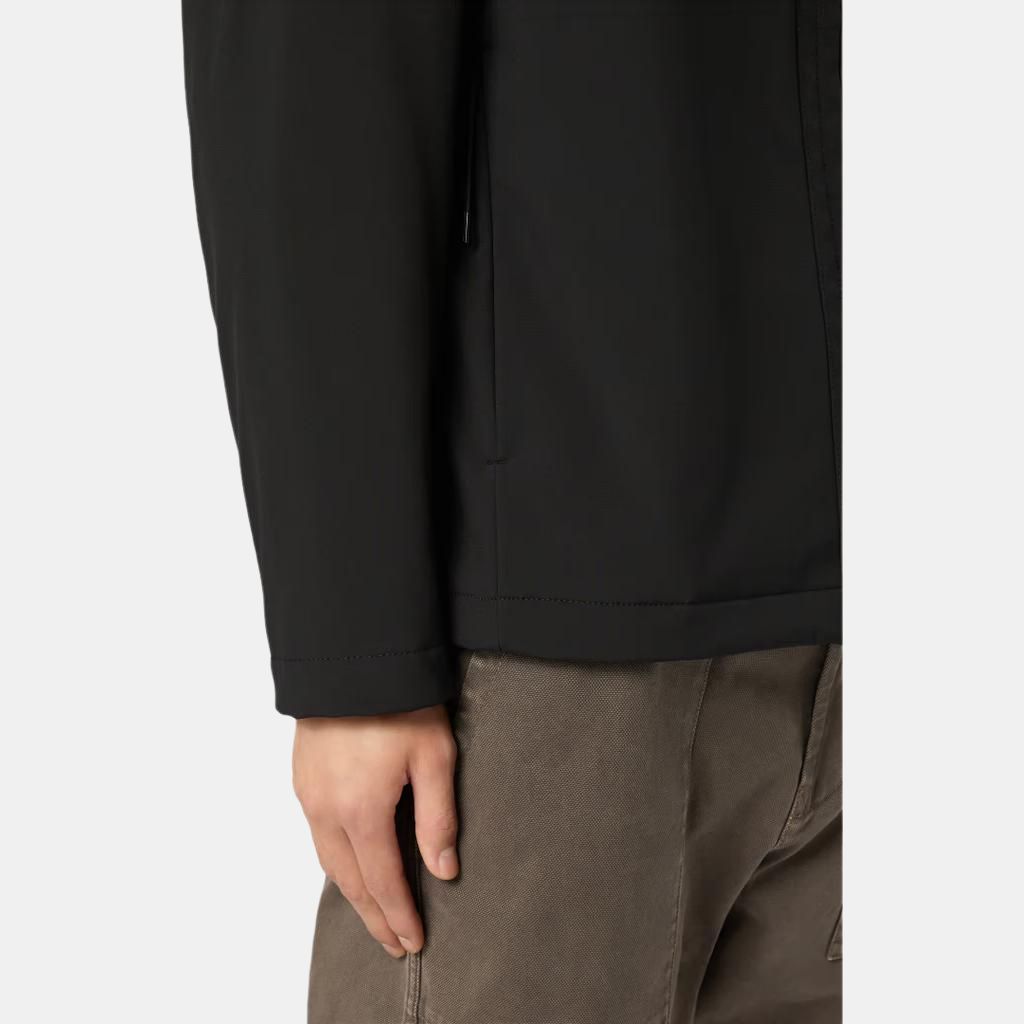 Stone Island Light Jacket Black Men Outerwear 8115Q0222-V0029