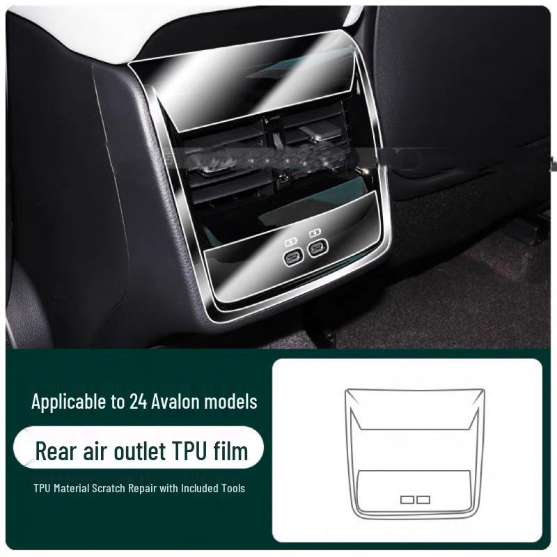 

24-Model Toyota Avalon Screen Center Console TPU Protective Sticker