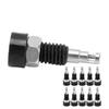 10pcs 2mm Banana Female Jack Socket Connector Adapter Panel Mini Binding Post for Electronic
