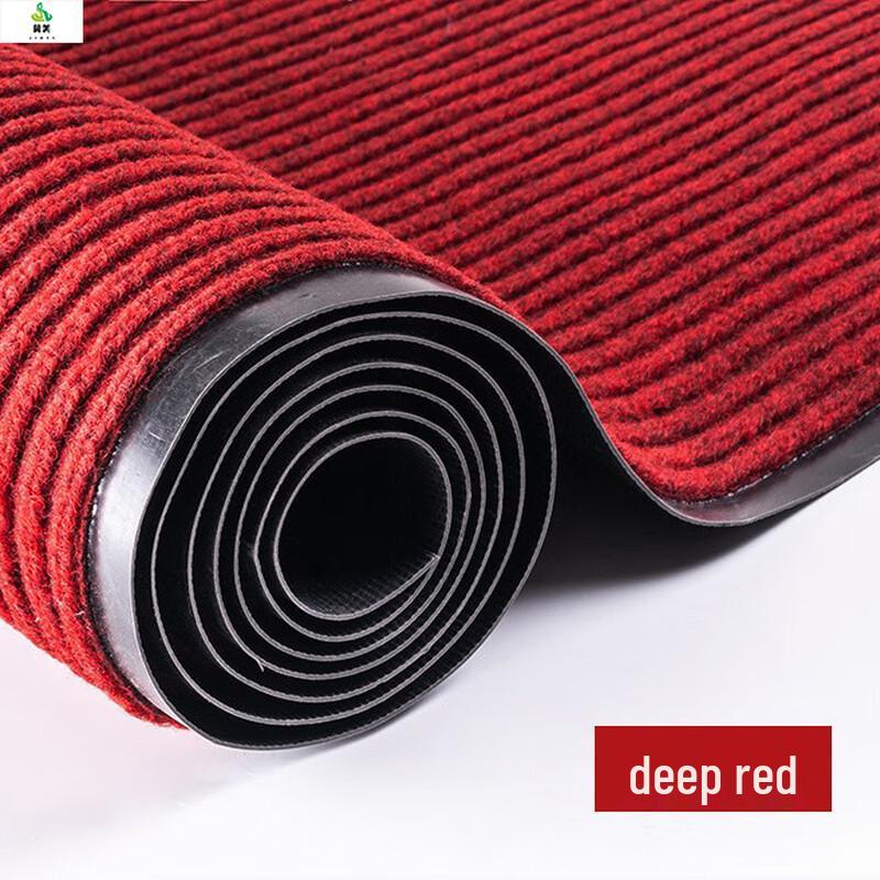Jimei Double Stripe PVC Anti-Slip Doormat