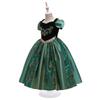 Frozen 2 Anna & Elsa One-Shoulder Princess Gown for Kids