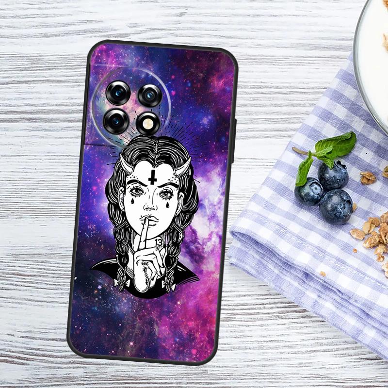 Devil Satan Case For OnePlus Nord CE 5 2 3 4 Lite N20 N30 OnePlus 10T 13T 13R 12R 15R 10 11 12 13 15 Cover