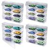 Storage Case for Miniature Cars, Tomica Storage Case (8 Compartments X 4 Boxes), Collection Display, Home Shop, Exhibition Storage, 1/64 Scale