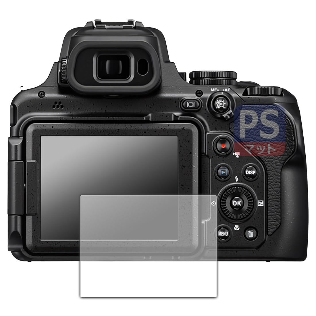 

PDA Kobo PerfectShield Screen Protector for Nikon COOLPIX Made in Japan P1100/P950/P1000, Anti-Reflection, Anti-Fingerprint,