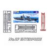 1/2000 Aircraft Carrier USS New Jersey Missouri German Tirpitz British Hood Battleship Plastic Assemble Warship Model Toy
