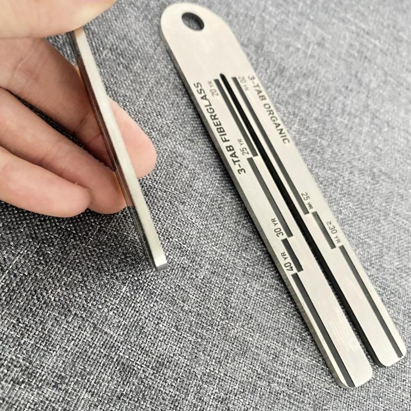 Upgraded 4/09 Shingle Gauge Measuring Tool for Roof Shingle Shingle Gauge Roofing Tools & Equipment for Measuring