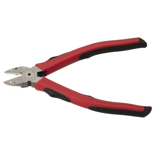 Tone KNC-150G Hold Nippers (Master Grip Type), Red, Total Length 171mm