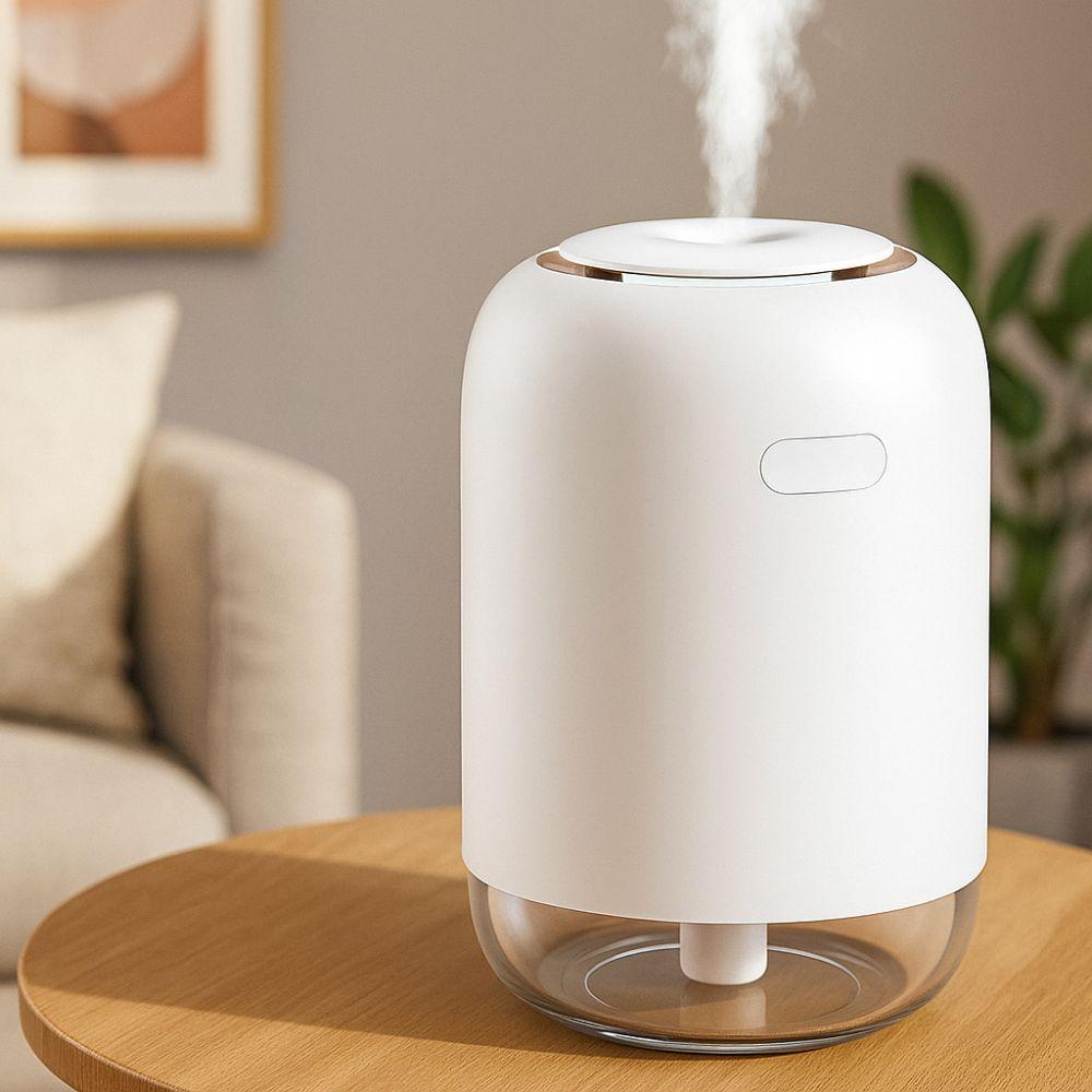 Fine Mist Portable Mini Humidifier Silent Operation Cool Mist Humidifier  Bedroom
