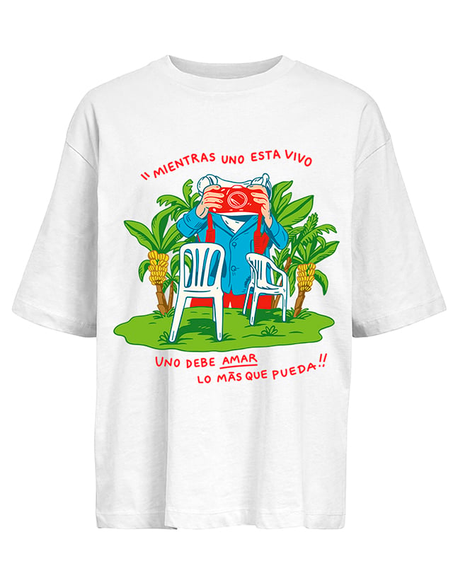 T-shirt z nadrukiem Bad Bunny Męski Damski Oversize Y2k Rękaw Ciężka Bawełna Luźny Uliczny Harajuku Odzież 2026 Nowy Casualowy Luźny T-shirt