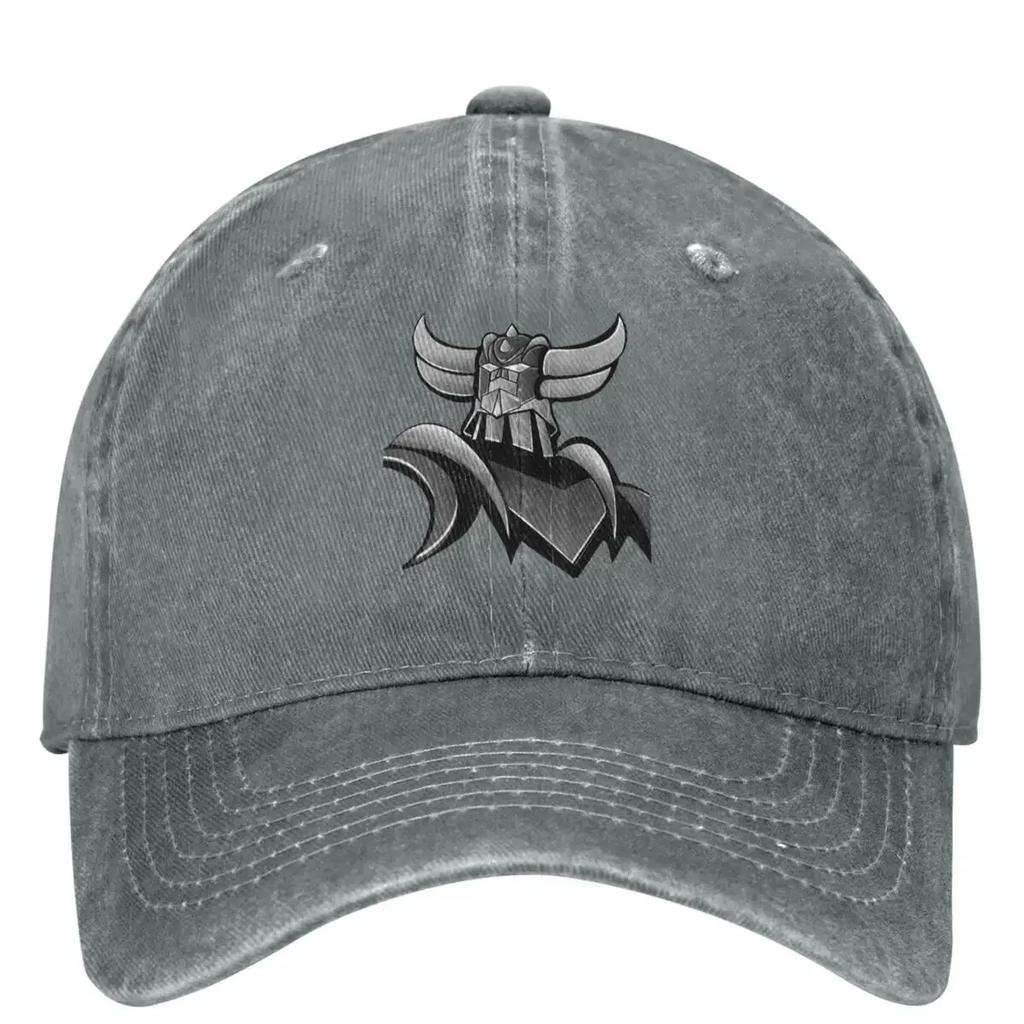 Mazinger Z UFO Robot Grendizer Denim Baseball Cap Tennis Skate Trucker Hat Unisex Teens Classic Sun protection Baseball Caps