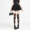 Lolita Women Stockings Ultra-Thin Transparent Crystal Silk Socks Thigh High Stockings Girls Thigh High Socks Stockings