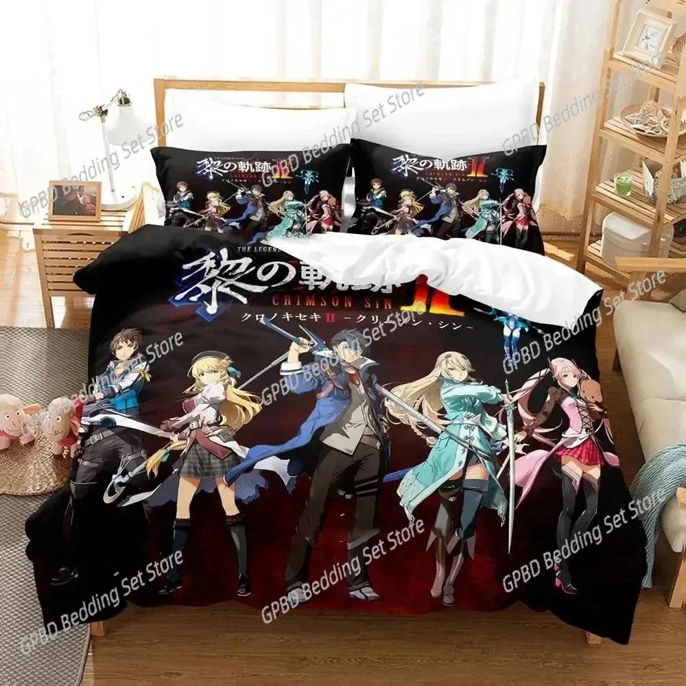 Comforter Anime The Legend Of Heroes Bedding Set Bedroom Soft Modern S Comefortable Kids And