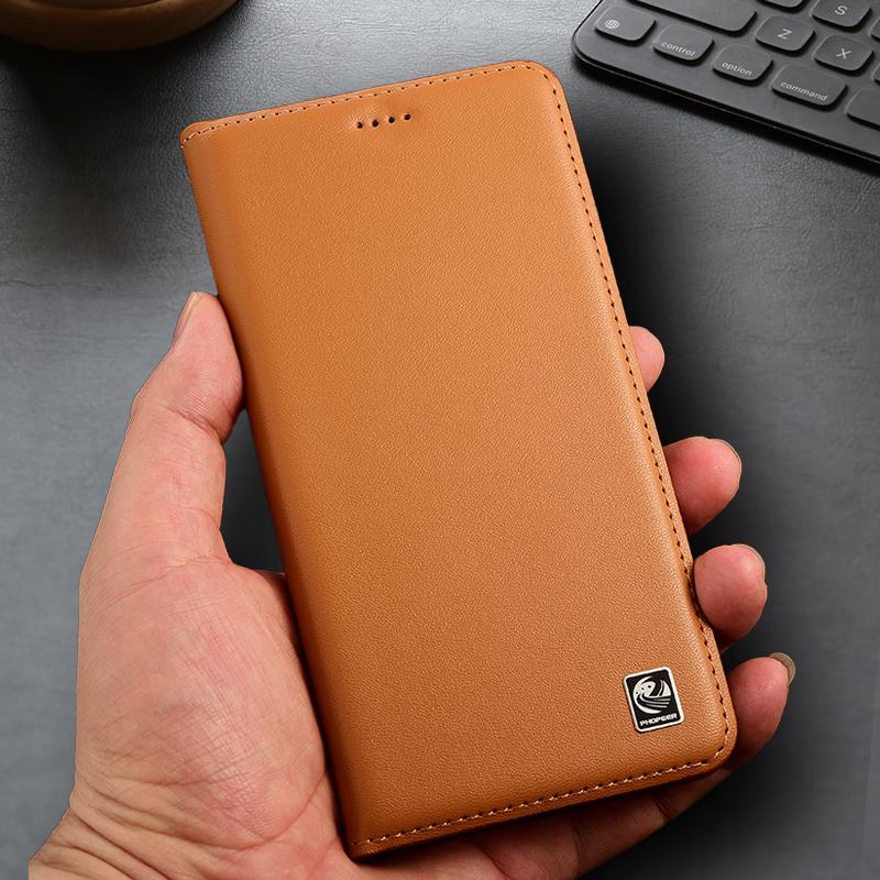 Napa Genuine Leather Flip Case for Samsung Galaxy M21 M31 M31S M51 M22 M32 M52 M62 M23 M33 M34 M53 M54 M55 Cover Card Cases