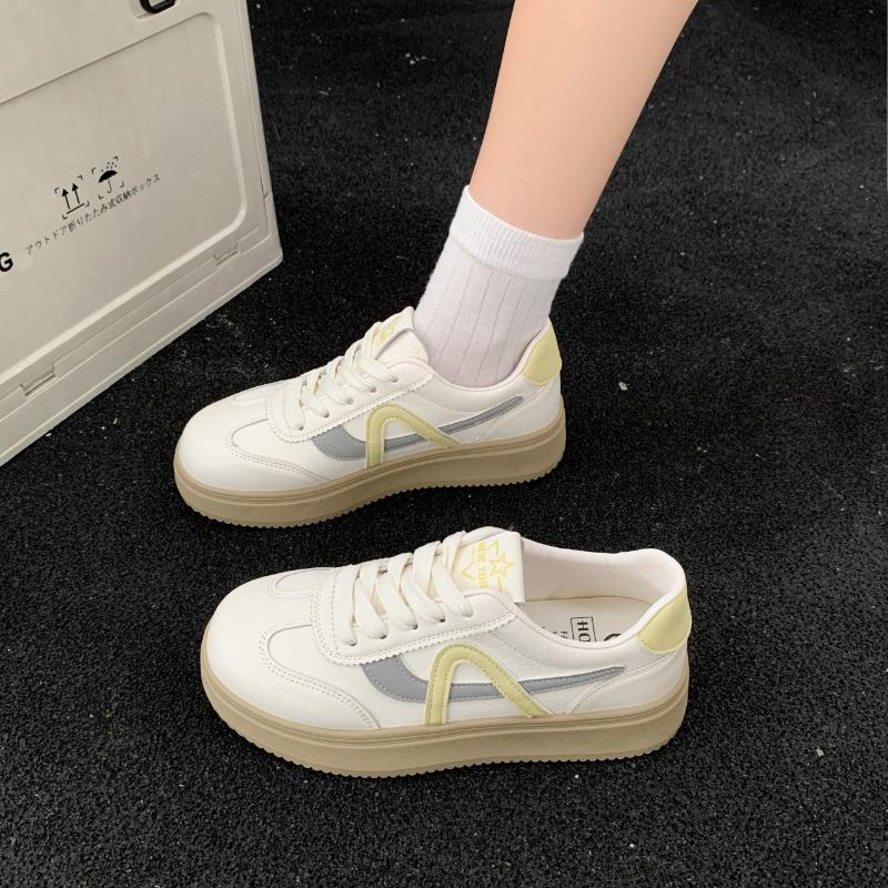 Little white shoes women's new summer versatile soft-soled lightweight sports and leisure shoes breathable one-pedal lazy women's shoes