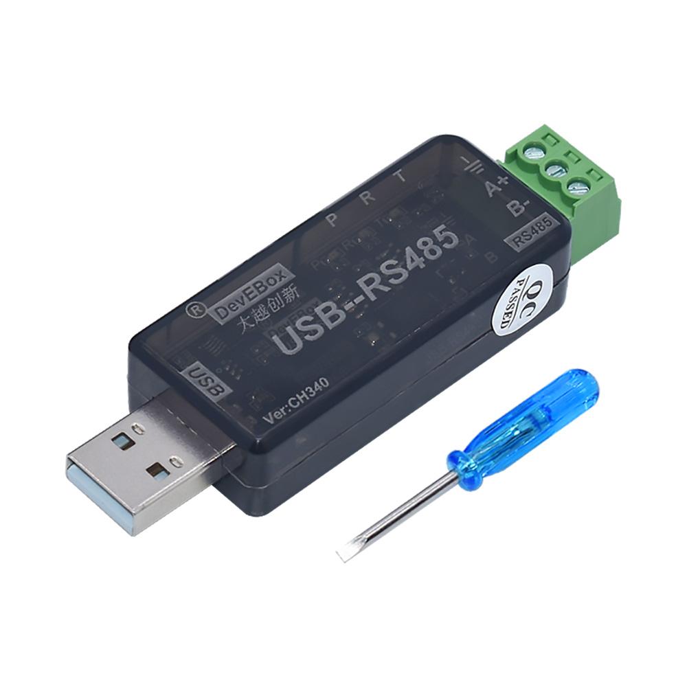 NEW CH340 CP2102 USB To RS485 Serial Port Industrial grade1500VRms Transmission Distance Up To 1200 Meters Tested Under 9600bps