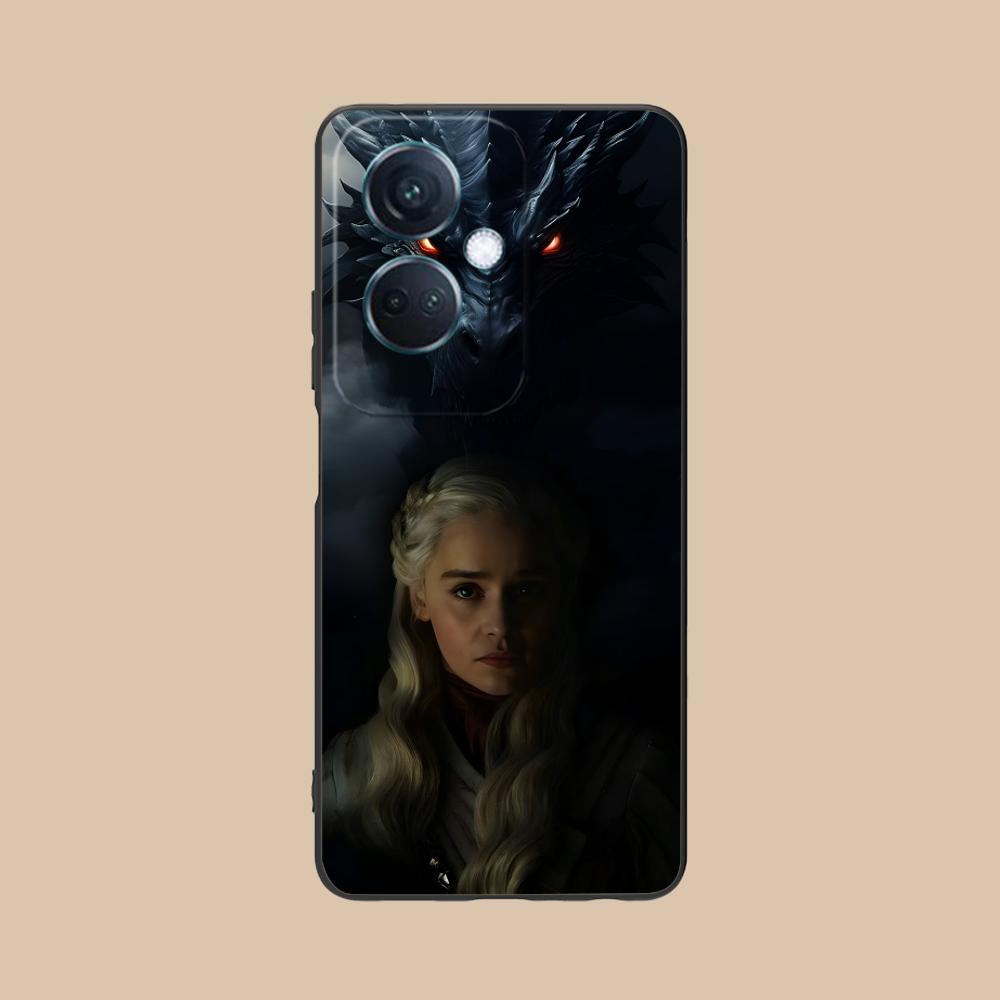 Dragon Queen Matte TPU Mobile Phone Case for OPPO Find X9 X8 X7 X6 X5 X3 X2 Plus s Pro Ultra Lite Colorful Printing Cover