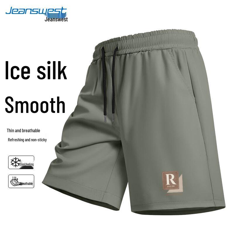 Jeanswest Men s Ice Silk Breathable Casual Shorts 3XL