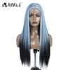 Noble Synthetic Lace Front Wig 30Inch 13X7 Straight Lace Wig Blonde Ombre Glueless Wigs For Women Cosplay Lace Wig Synthetic