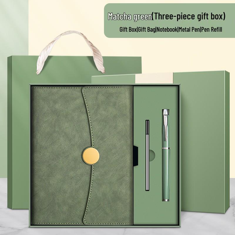 Custom Gift Set: Business A5 Notebook & Thermos Cup - Perfect for Teacher's Day, Mid-Autumn Festival, or Company Anniversaries.