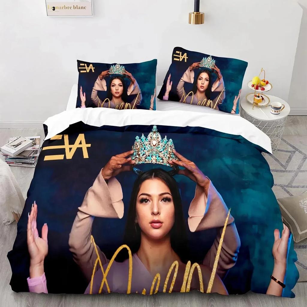 3D Printed Eva Queen Bedding Set Pillowcase Duvet Cover Double Twin Full Queen King Adult Kids Bedclothes Quilt Cover