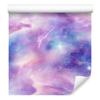 Watercolor Galaxy Wallpaper Lavender, Blue and Purple 50x1000