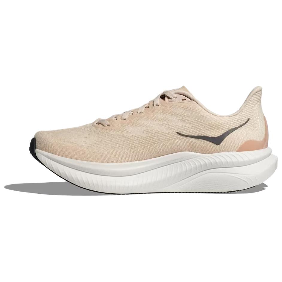HOKA Mach 6 Eggnog Vanilla Women Sneakers Cream 1147810-EGV