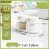 CHAHUA Japanese Style Glass Seasoning Jar Set