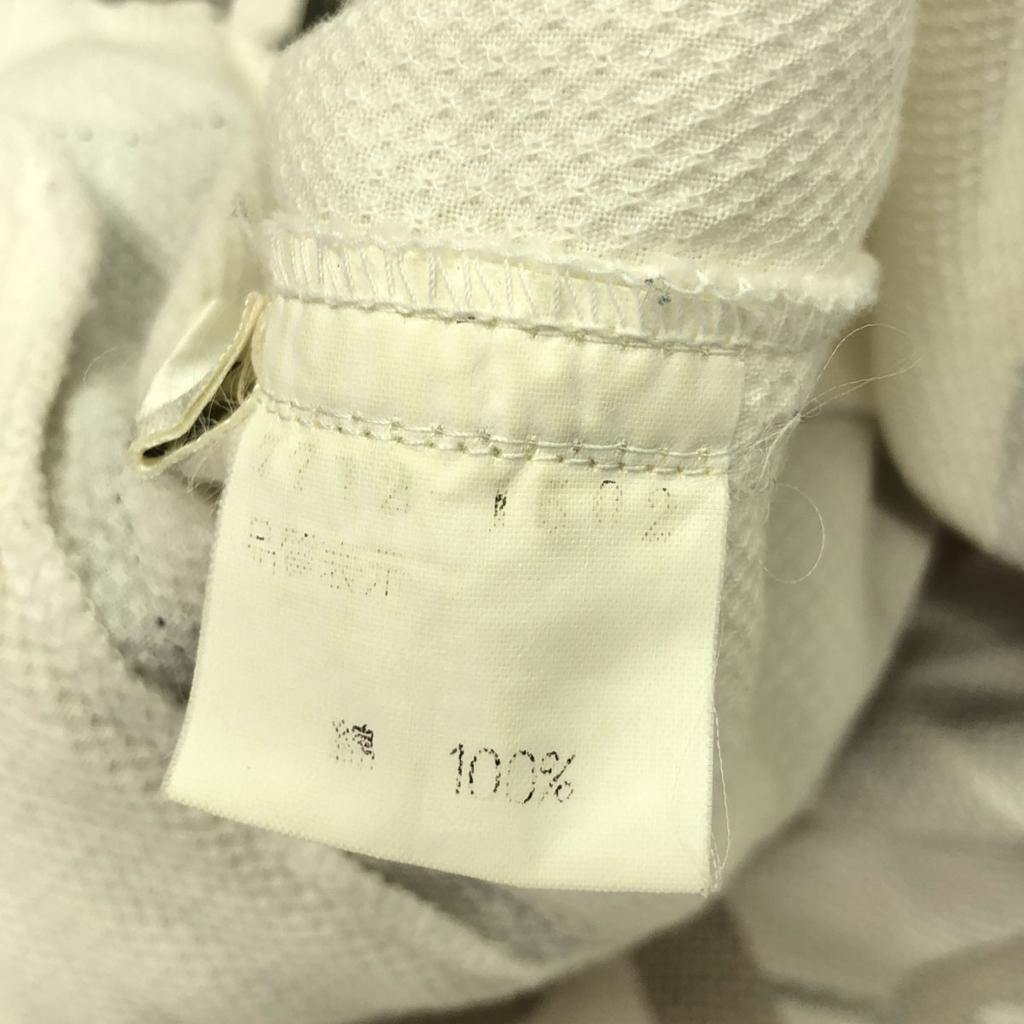 Castelbajac Sport Print Pattern Hoodie Zip Jacket 2 White System Jumper Men's Used