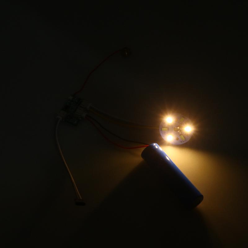 1 Set LED Light Panel Dimming Controller Remote Control 5V Light Source Three Color Change With ON/OFF Touch Switch Charge Typec