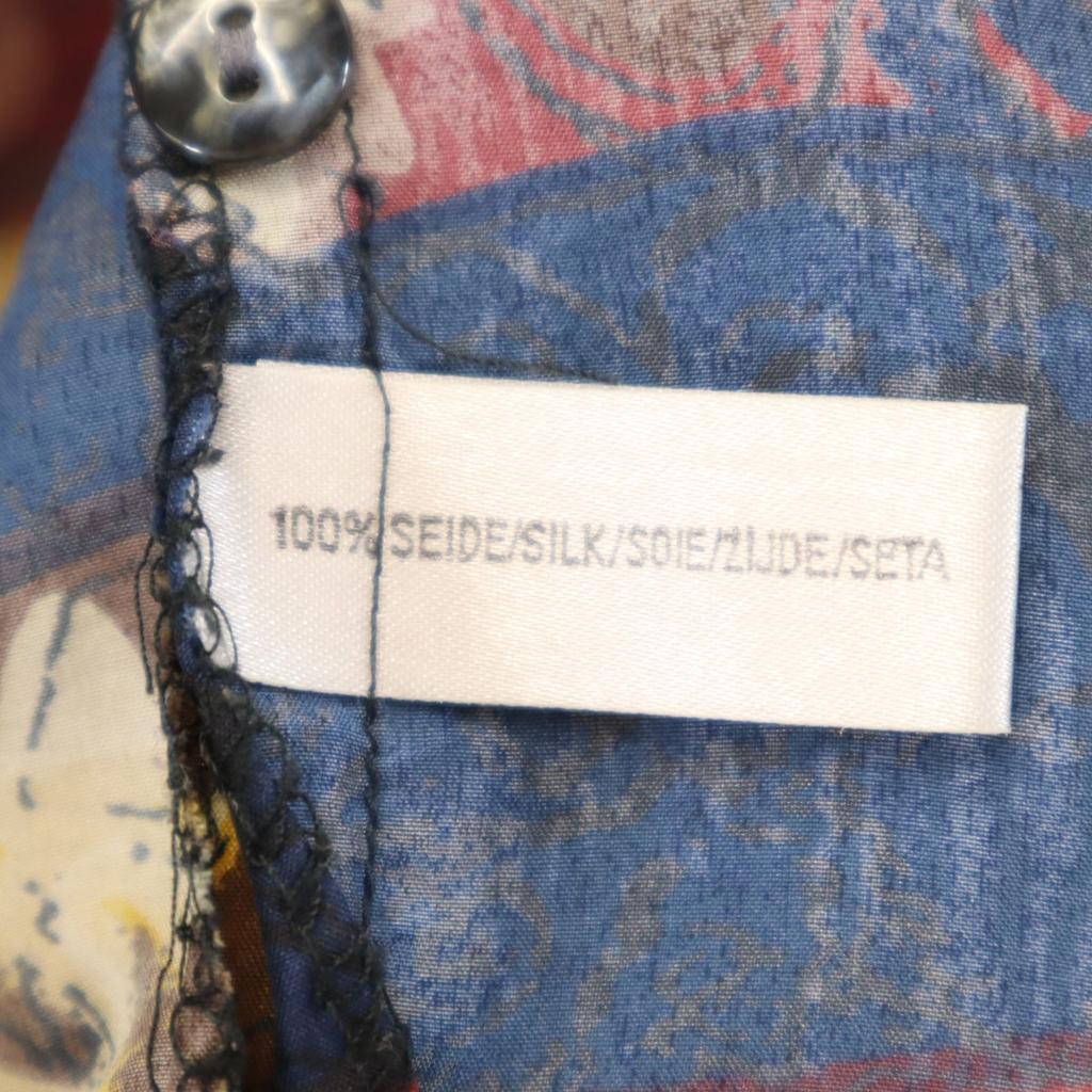 CLASSIC 90s Silk Old Overall Handle Short Sleeve Shirt S Brown Men's Used