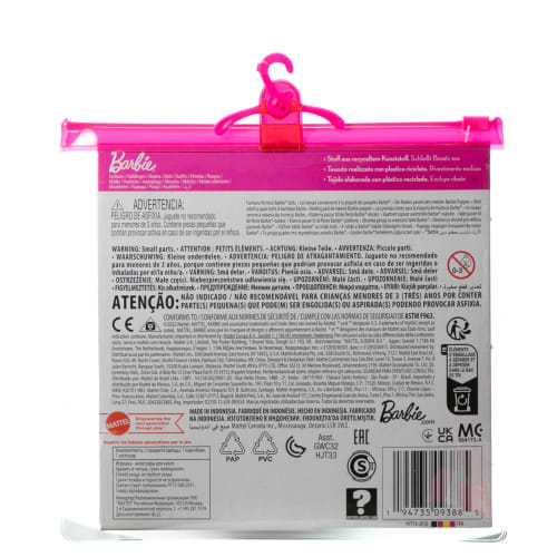 Mattel Barbie Fashion 2 Pack Flower Dress Set/Appeared In the Movie "Barbie"! ? [Dress-up Doll Clothes] [Reusable Vinyl Bag] [3 Years Old and Up] HJT3