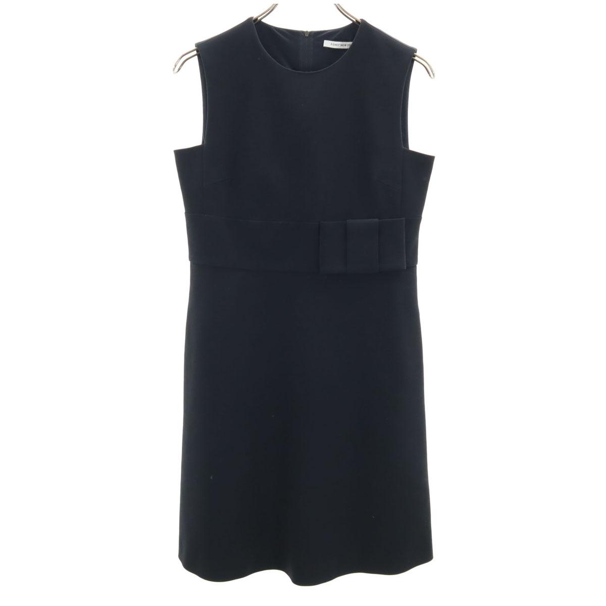 

FOXEY NEW YORK Платье без рукавов до колена 40 Темно-синий Женское Б/У