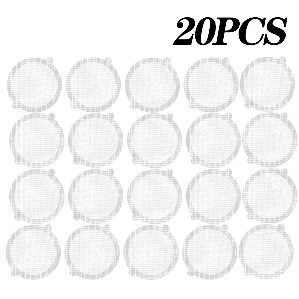 5/50m Cutable Shower Drain Hair Catcher Self-Adhesive Floor Drain Stickers Disposable Mesh Sink Strainer Filter for Bathroom
