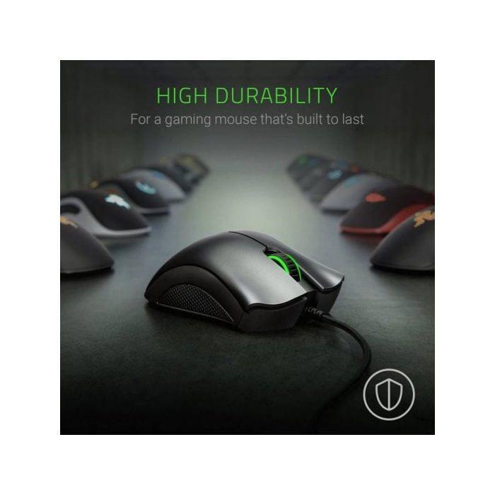 Souris de jeu - Razer - Deathadder Essential - 6400 DPI - Ergonomique - Filaire
