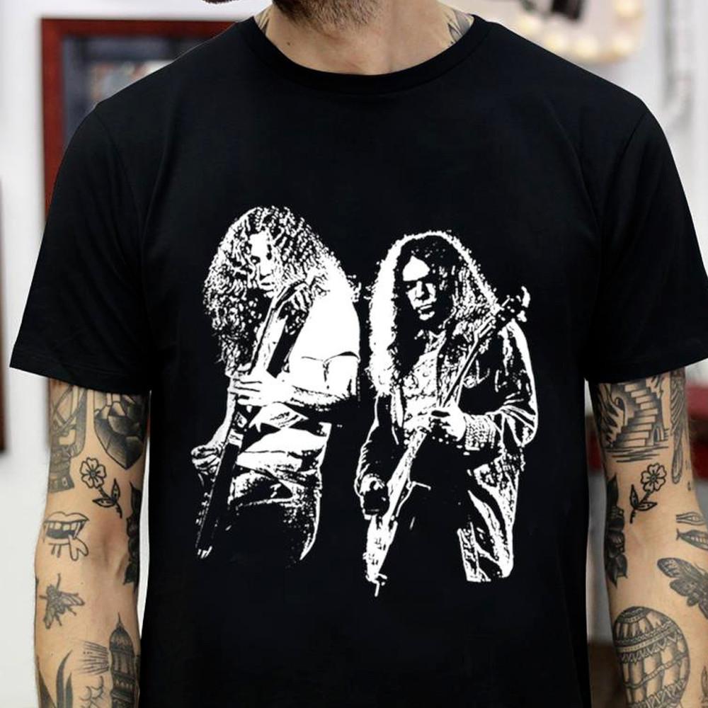 Gary Rossington Allen Collins Guitarist Shirt Classic Black Unisex S-5XL 1P0044 Unisex T-Shirt XL
