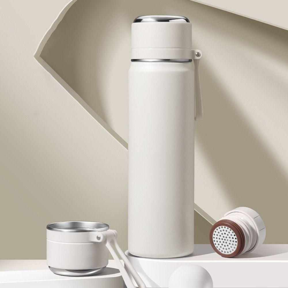 Leakproof Insulation Cup 316 Stainless Steel Vacuum Flask Coffee Mug Thermal Water Bottle  Office