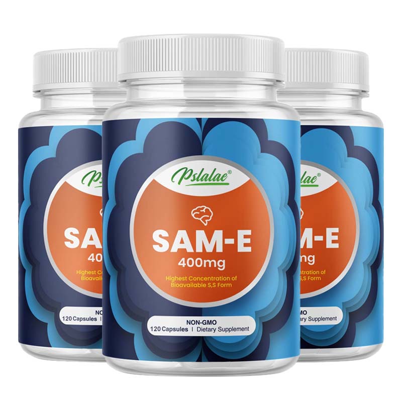 Pslalae SAM-e 400mg Kapseln 120 Stk. — S-Adenosyl-L-Methionin, Gelenkunterstützung, Tägliches Wohlbefinden 120*3