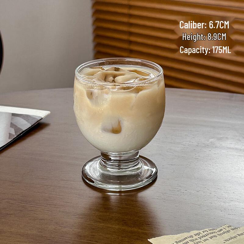 

Shangqi Low-Foot Double-Layer Glass Cup Set