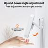 360 Degree Rotation Waterproof Shower Phone Holder Rotation Angle Adjustable Telescoping Wall Mount Phone Holder for Bathroom Kitchen Bracket Stand