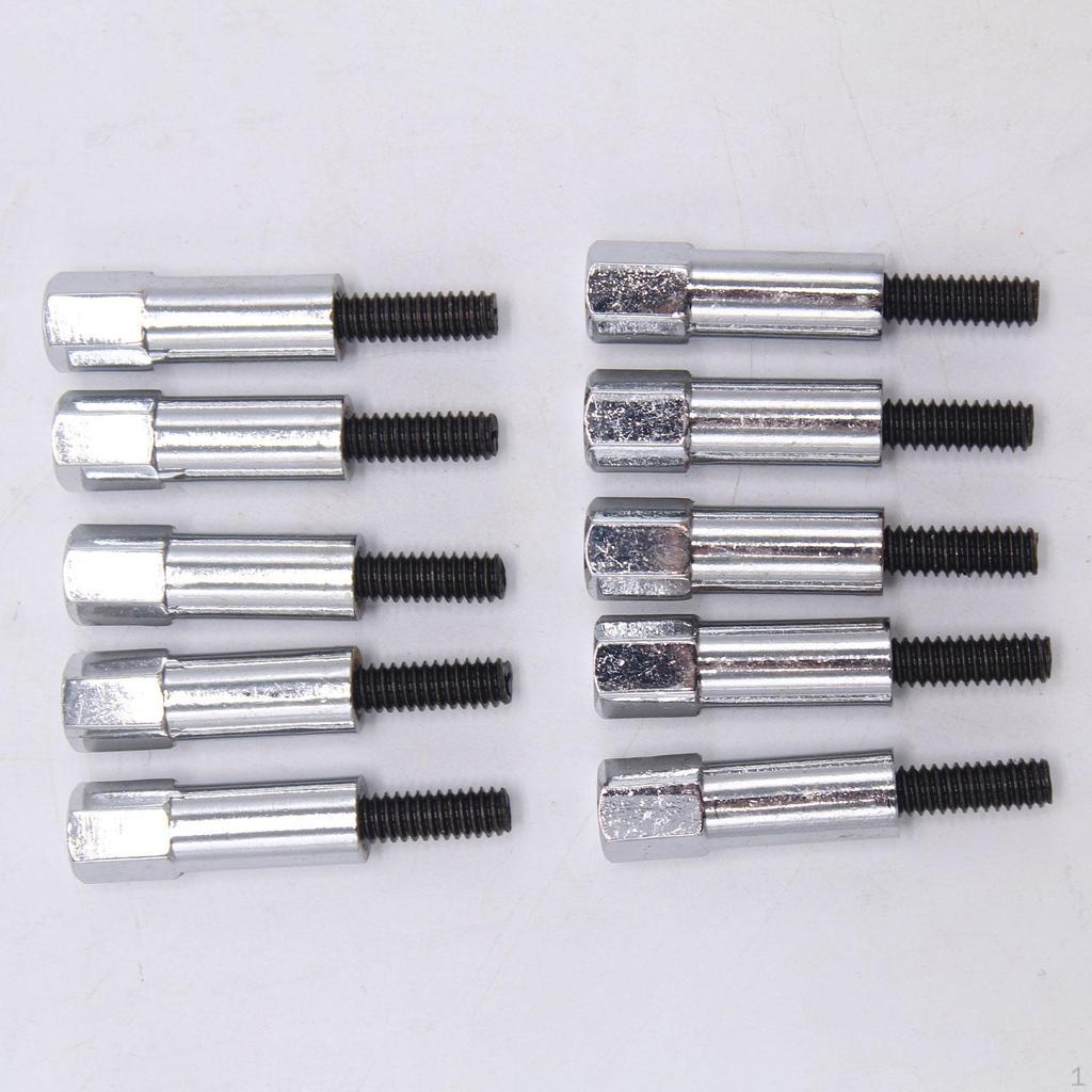 10Pcs Engine Valve Cover Bolt Set Replacement for Mopar Small Block 273