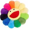 Blumenkissen Sonnenblumenkissen, Lächeln Gesicht Kissenmatte Kissen Bunte Sonnenblume Plüsch